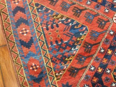 Rustic Gallery Size Antique Beshir Carpet
