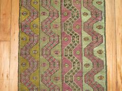 Zabihi Collection Narrow Antique Turkish Runner