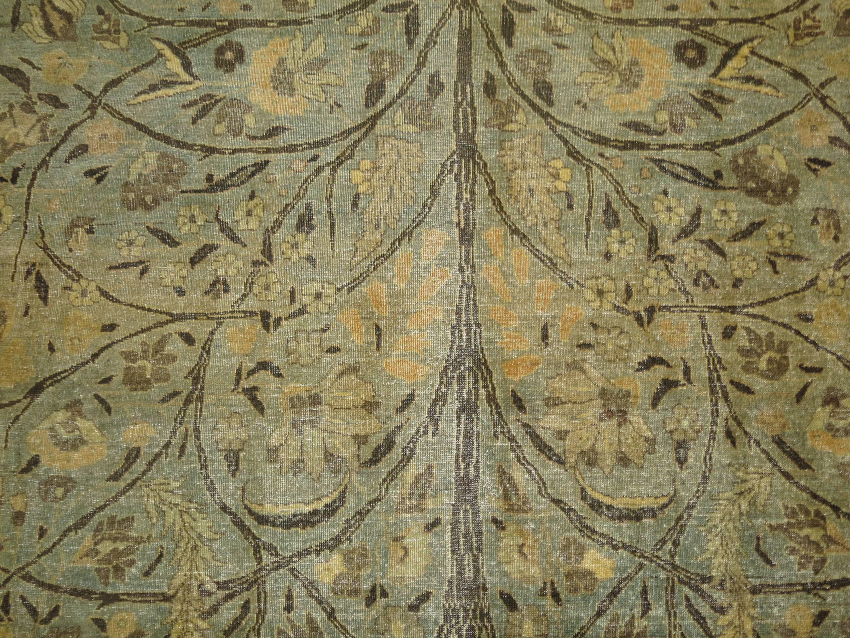 Garden of Paradise Persian Tabriz Carpet 1