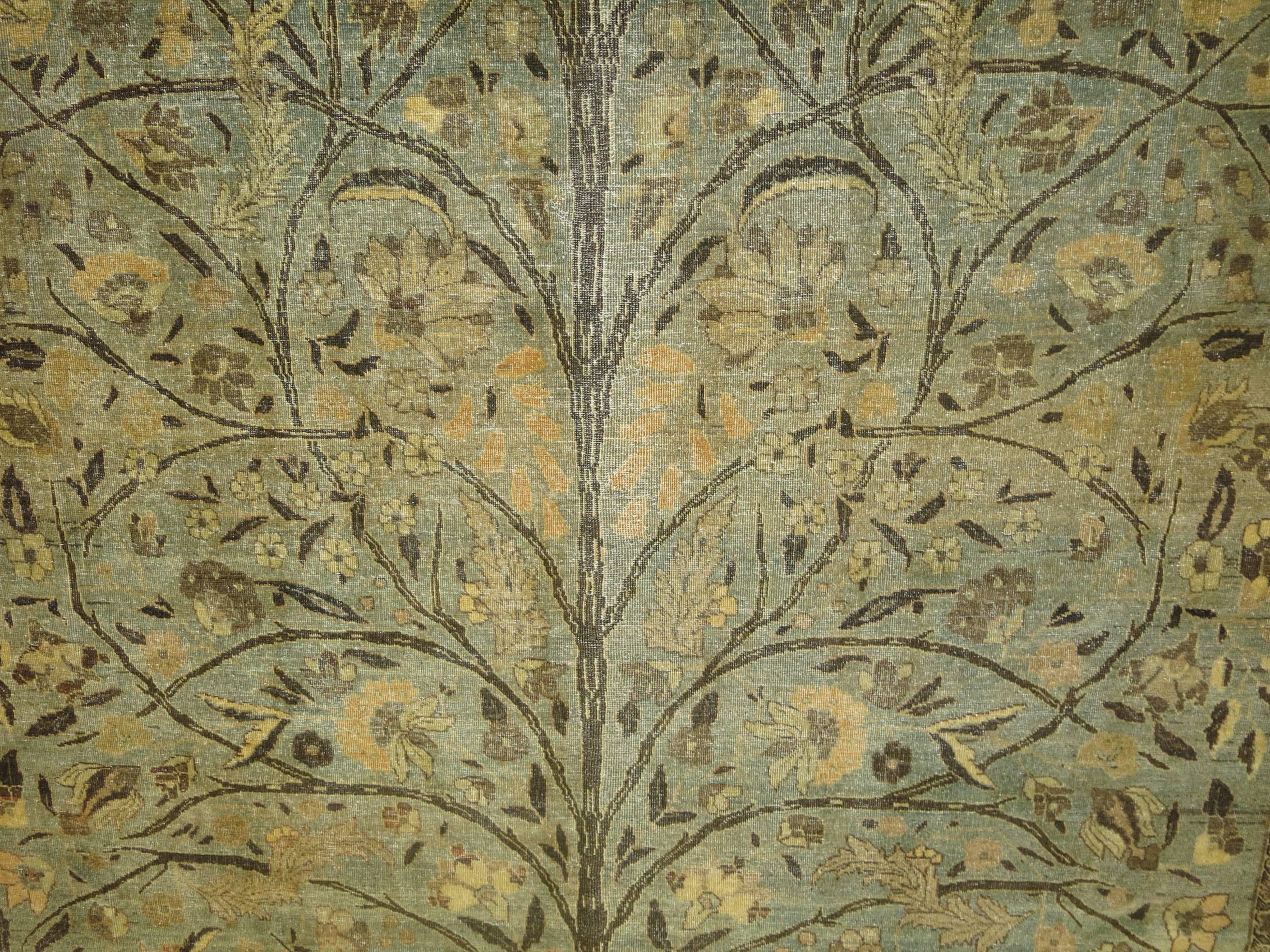 Garden of Paradise Persian Tabriz Carpet 2
