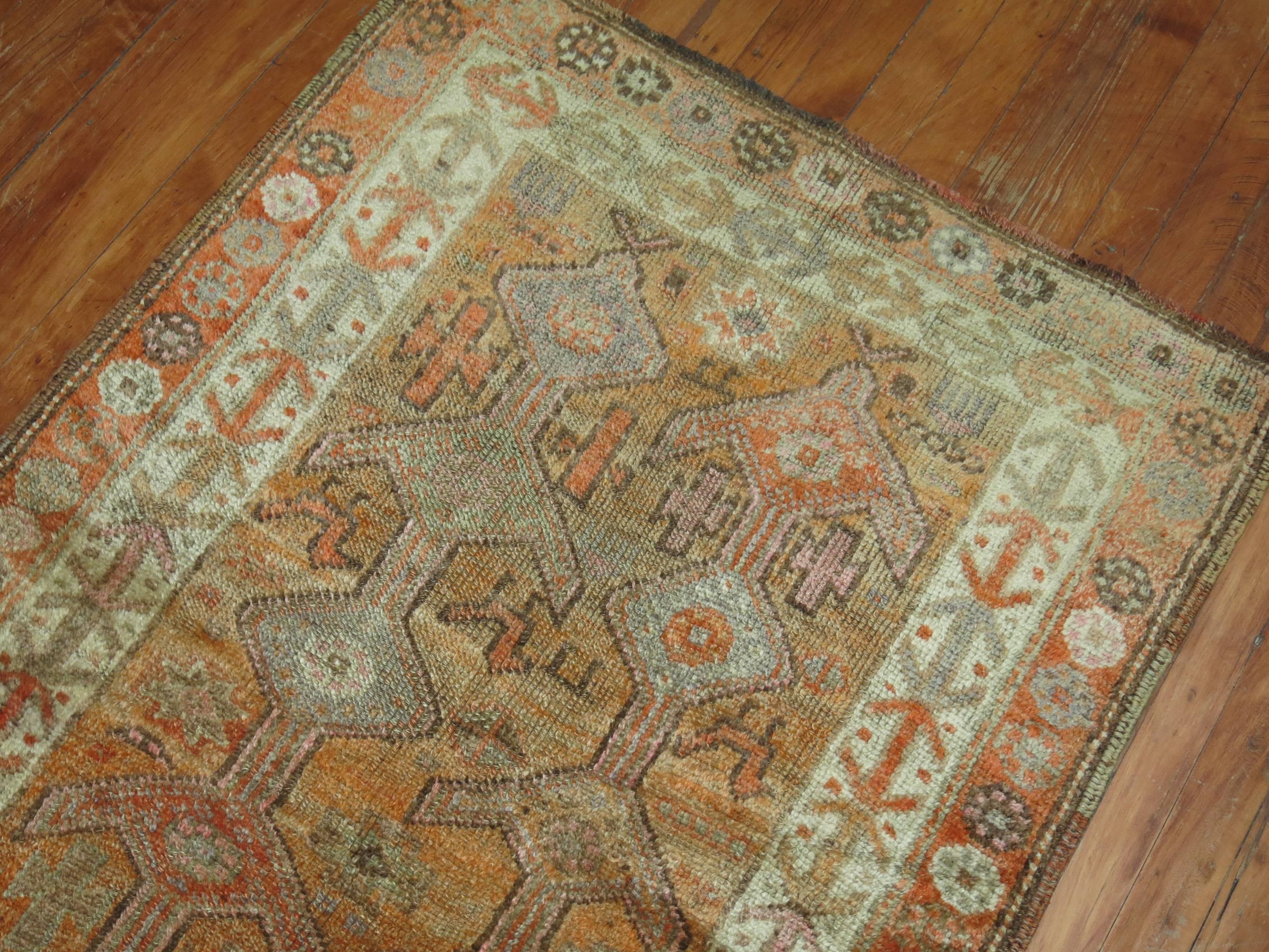 Bohemian Vintage Anatolian Runner