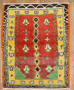 Zabihi Collection Vintage Turkish Tulu Rug