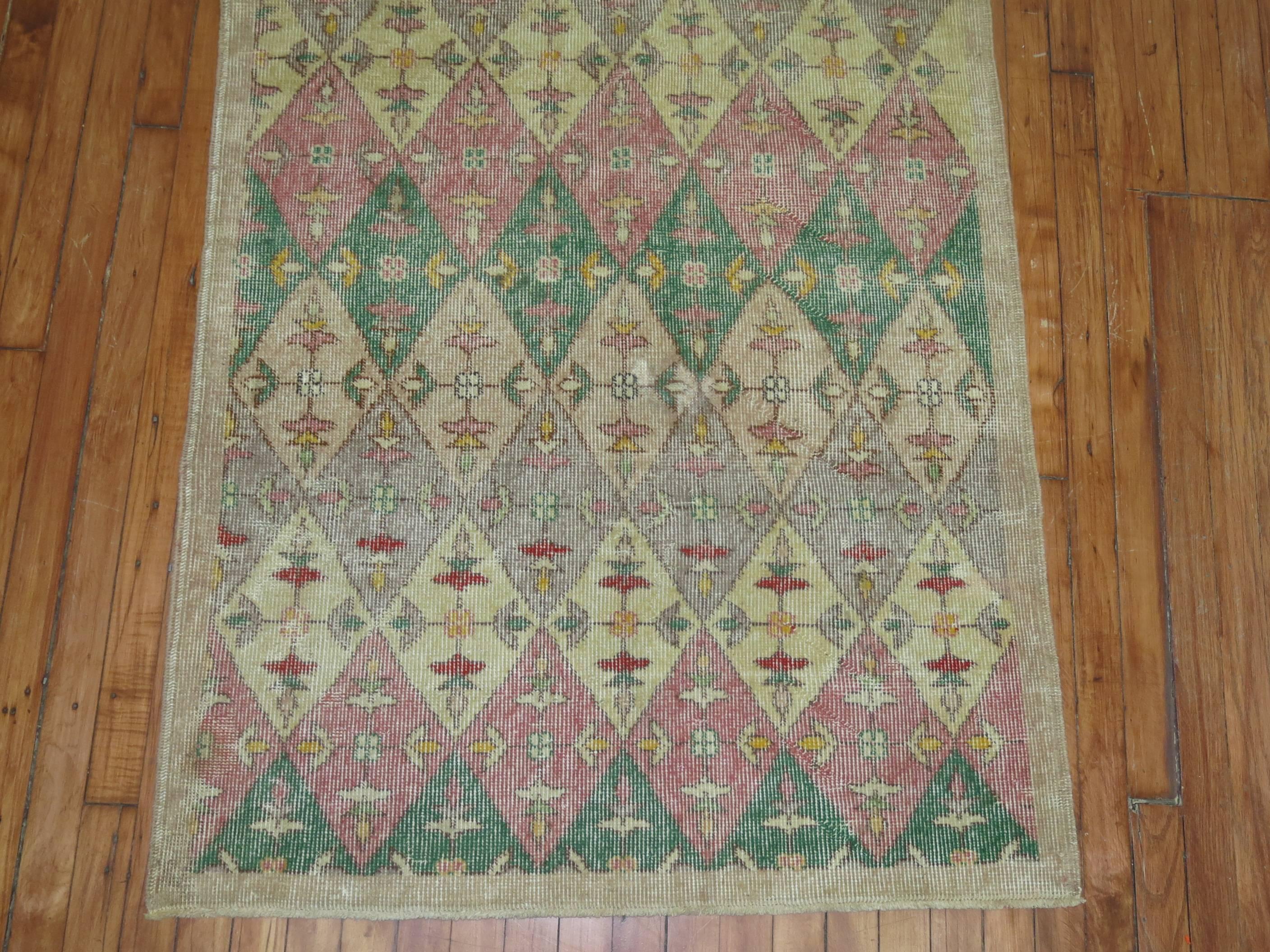shabby chic runner rug