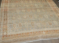 Zabihi Collection Bibikabad Antique Oversize Rug
