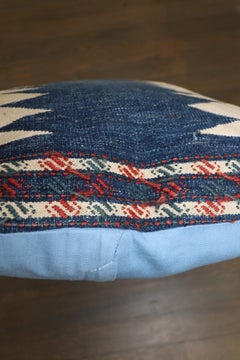 Zabihi Collection Set of Antique Indian Dhurrie Pillows