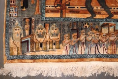 Zabihi Collection African Pictorial Rug Depicting the Story of Joseph & Pharaoh