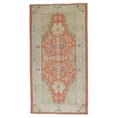Zabihi Collection Antique Turkish Oushak Rug, 2'11'' x 5'6''