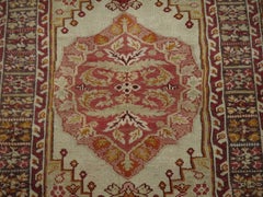 Colección Zabihi Alfombra Turca Marfil Antiguo Tamaño Dispersión