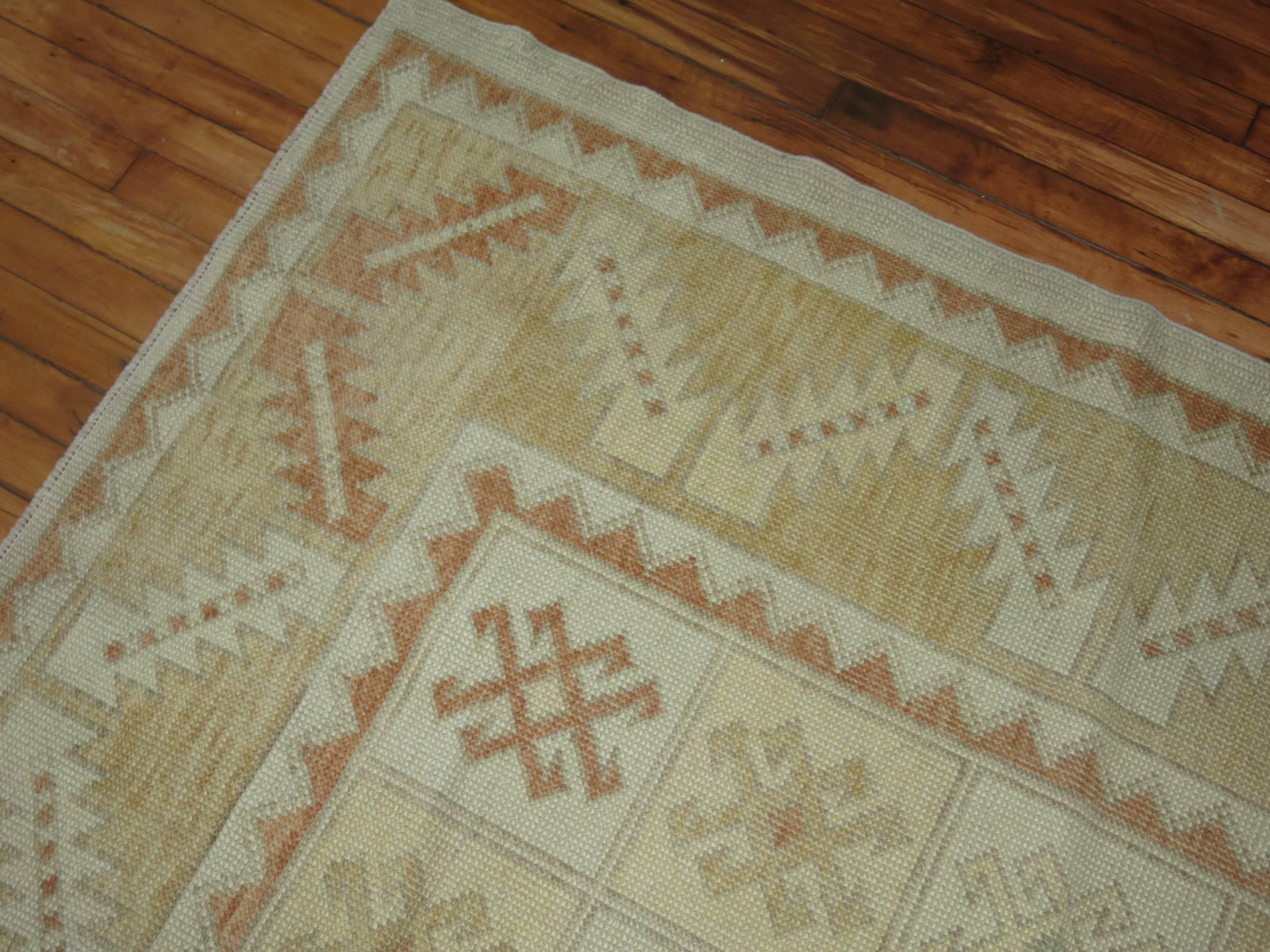 Contemporary Turkish Anatolian Carpet For Sale