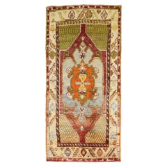 Zabihi Collection Vintage Turkish Anatolian Rug, 2'10'' x 5'6''