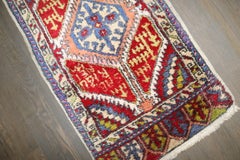 Zabihi Collection Antique Tribal Turkish Rug Dated 1909