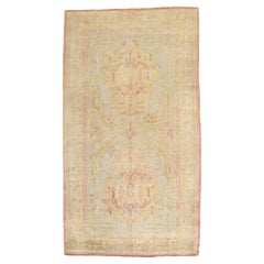Collection Zabihi : Oushak turc ancien de la fin du XIXe siècle, 6' x 10'4''