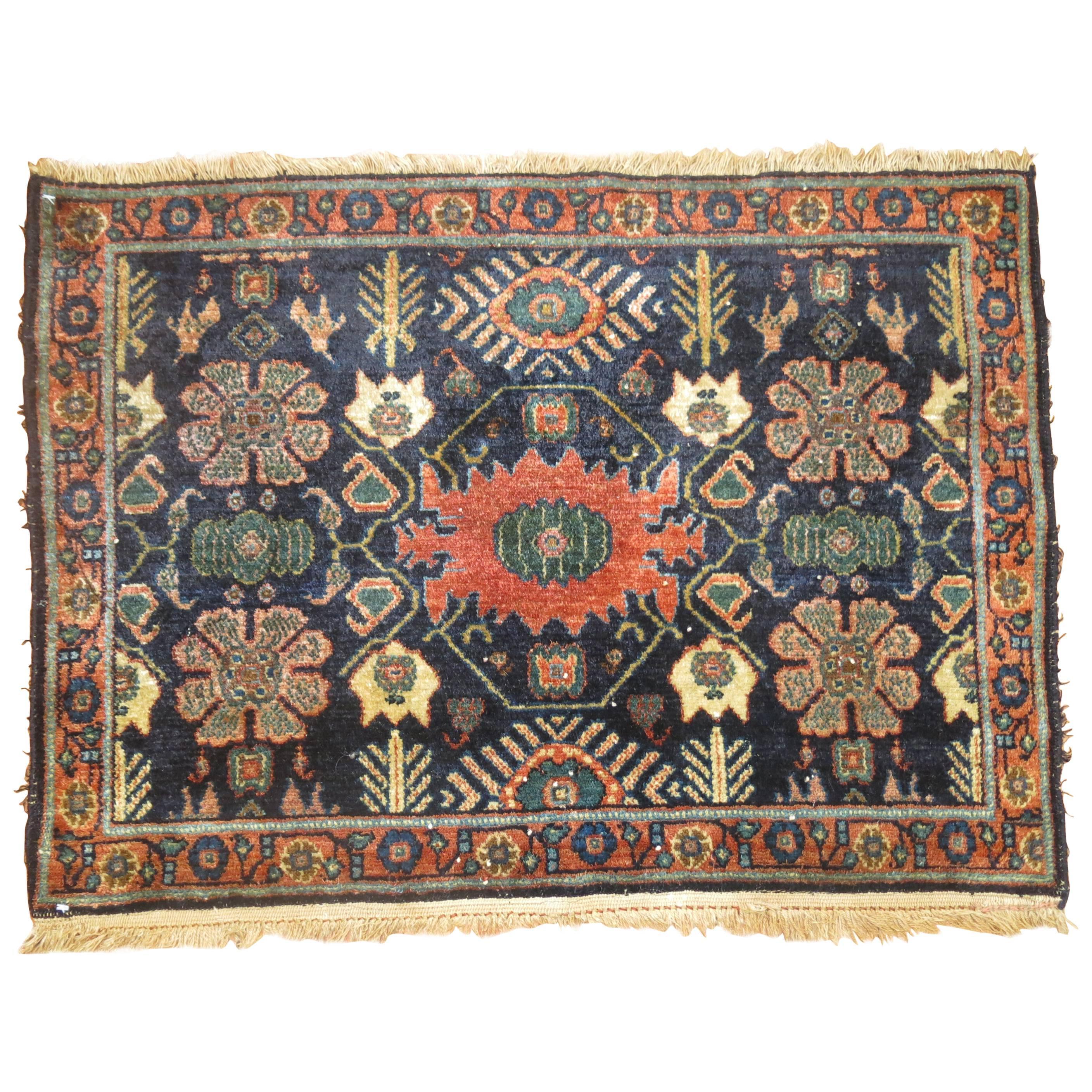 Antique Persian Senneh Mat