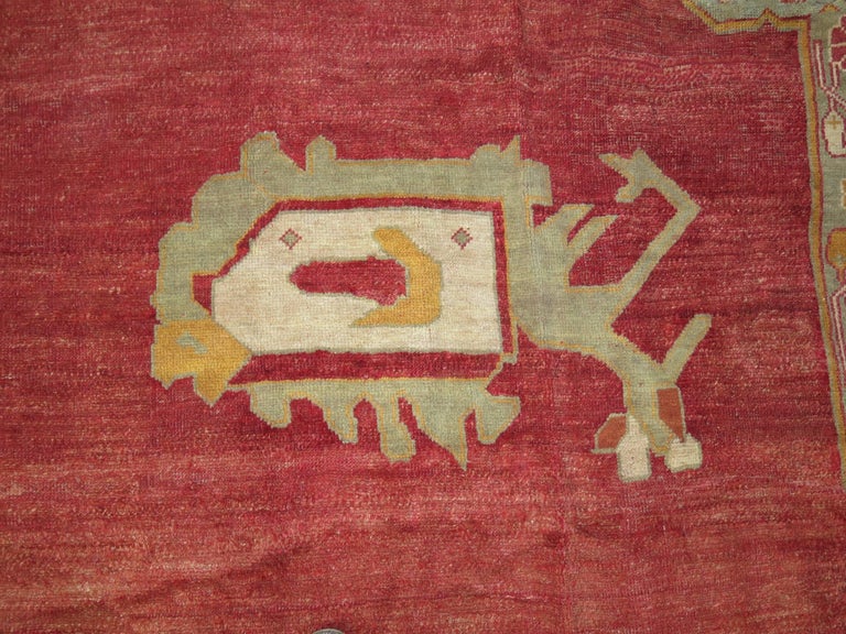 Palace Size Angora Oushak Rug In Excellent Condition For Sale In New York, NY