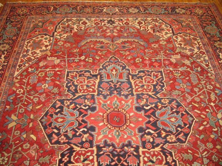 Persian Heriz Serapi Rug at 1stdibs
