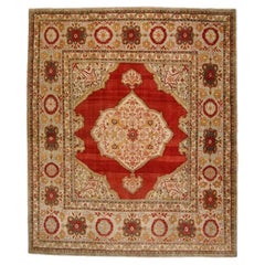 Antiker türkischer Sivas- quadratischer Teppich