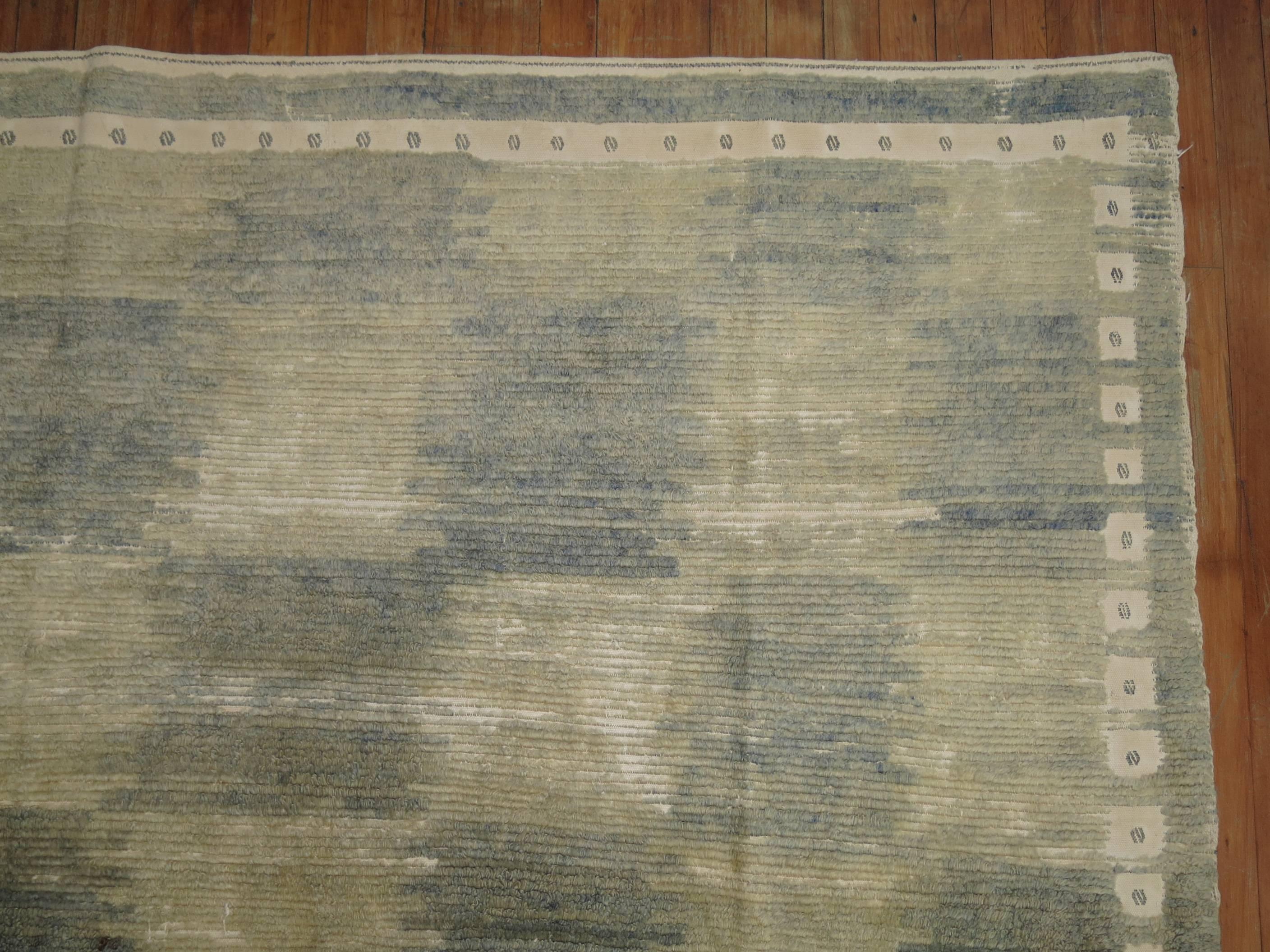 20th Century Mid-Century Turkish Tulu Carpet