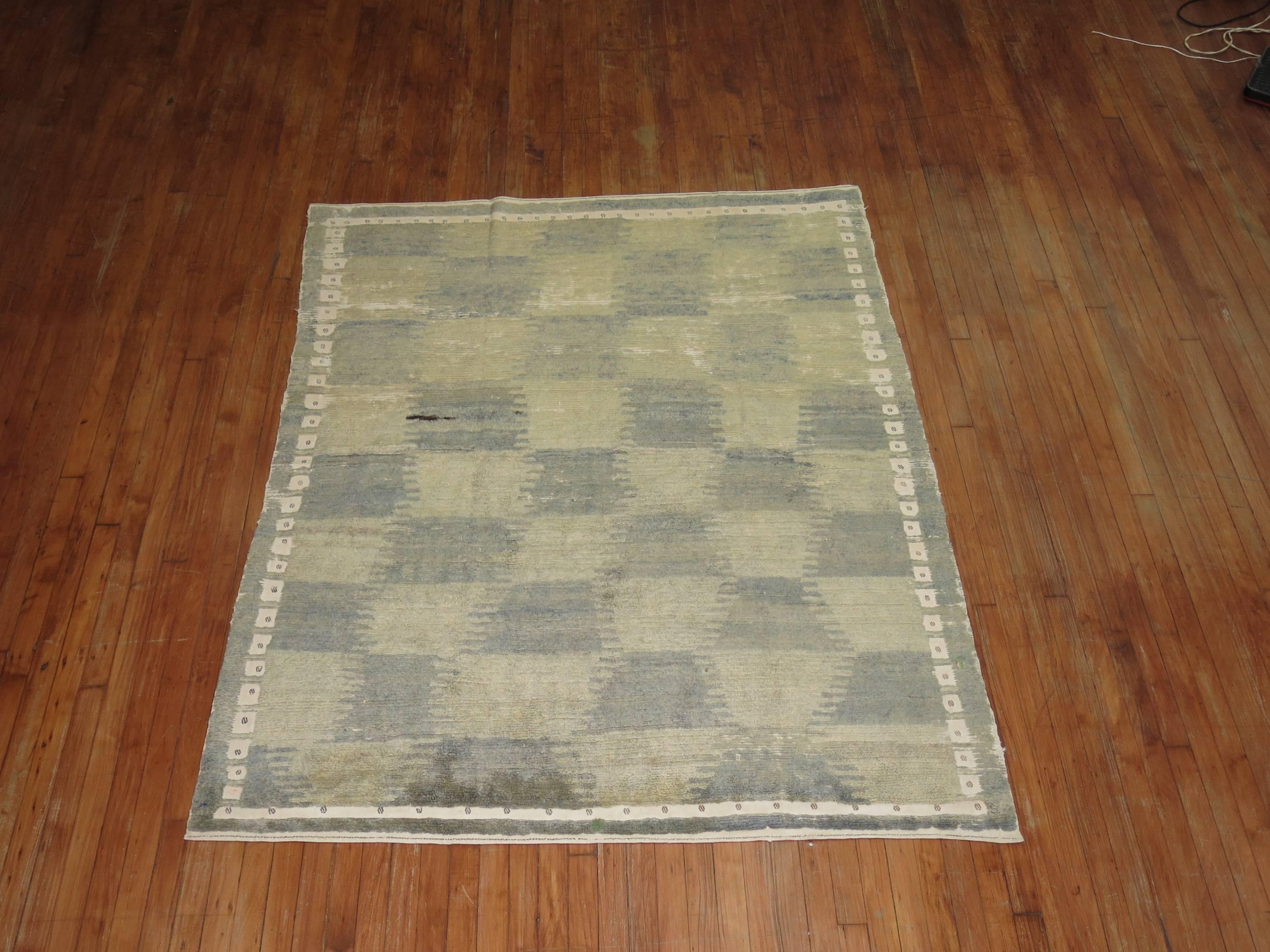 Mid-Century Turkish Tulu Carpet 2