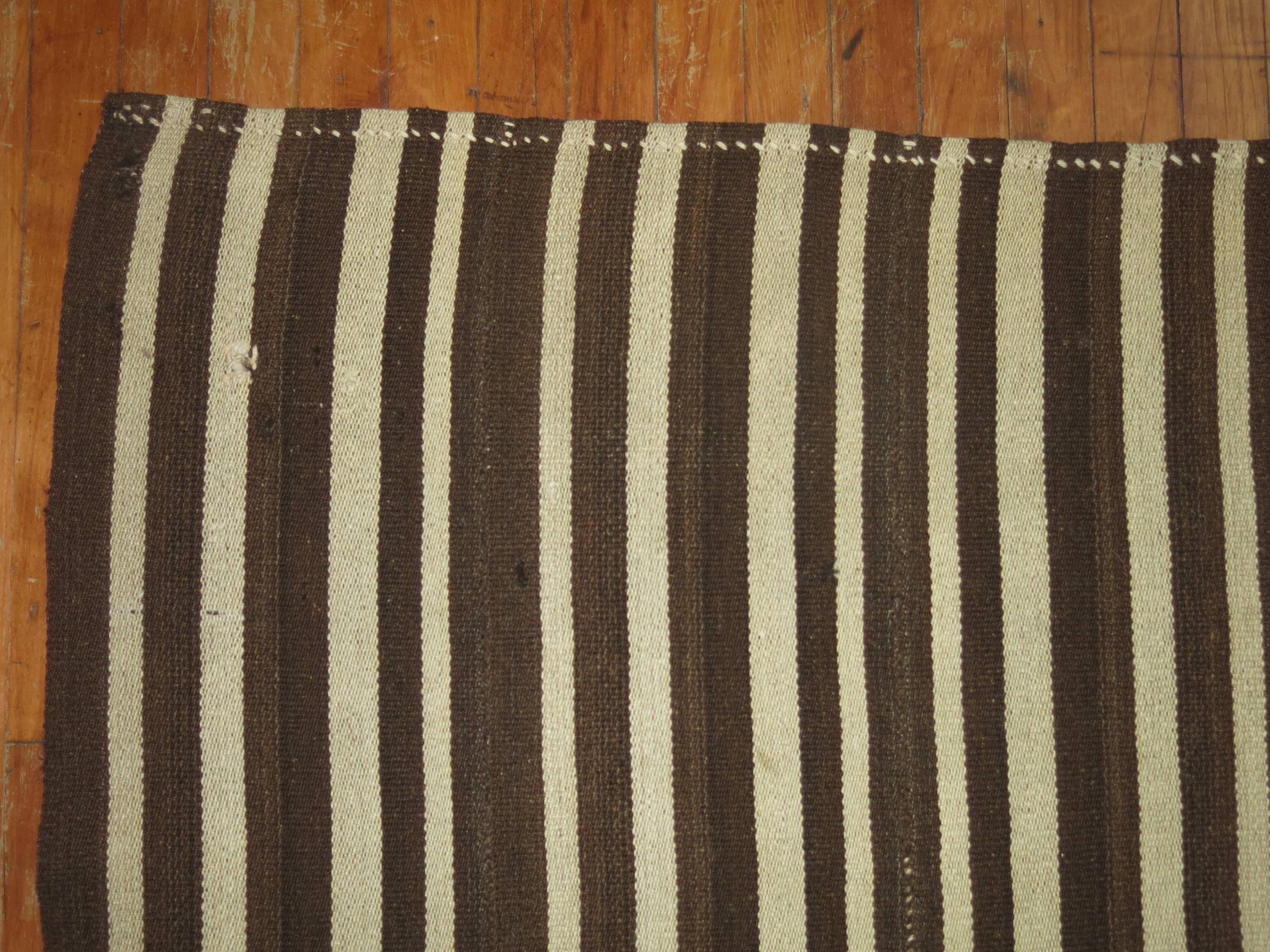 striped kilim