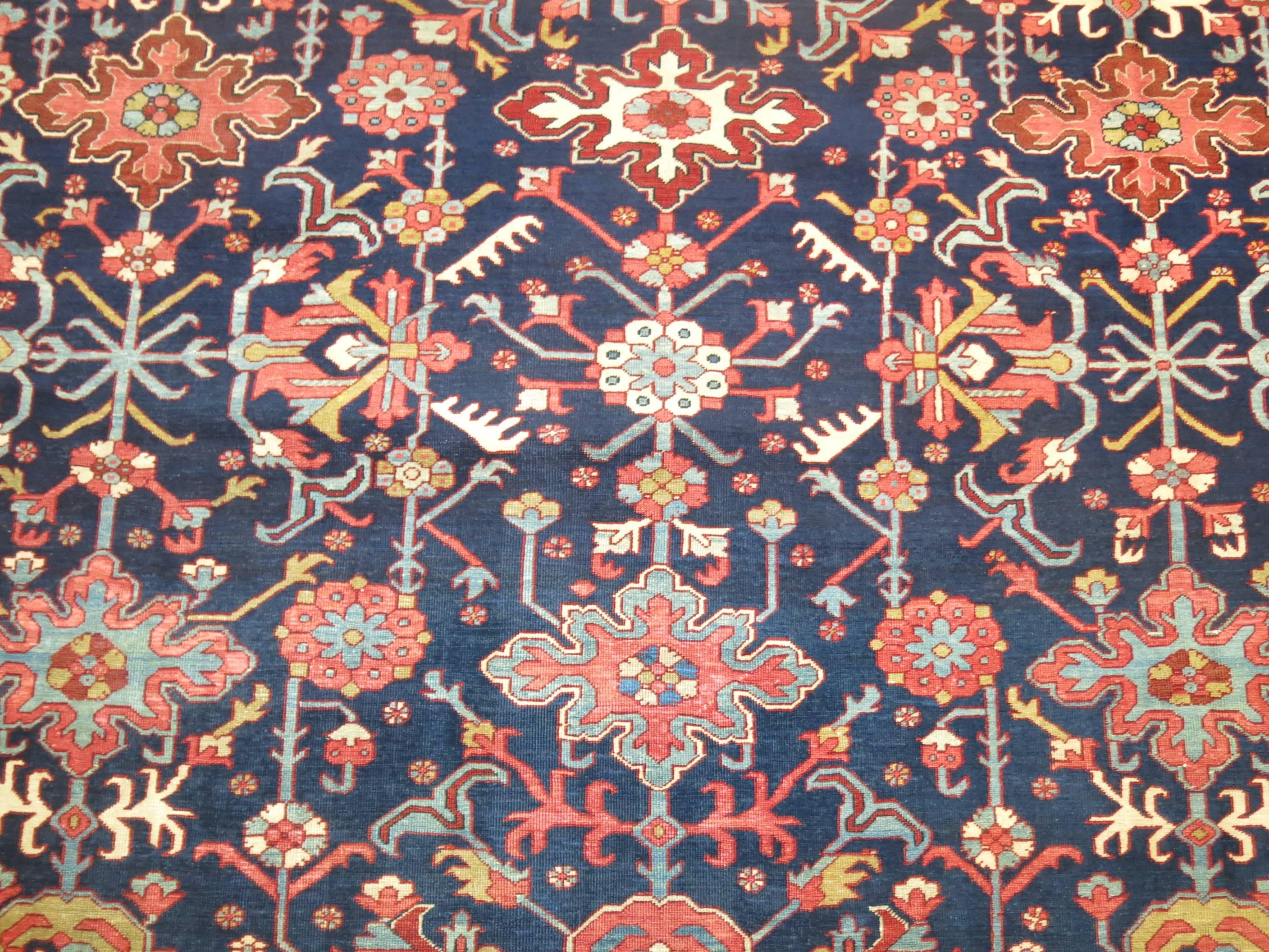 Persian Serapi Oversize Carpet For Sale 1