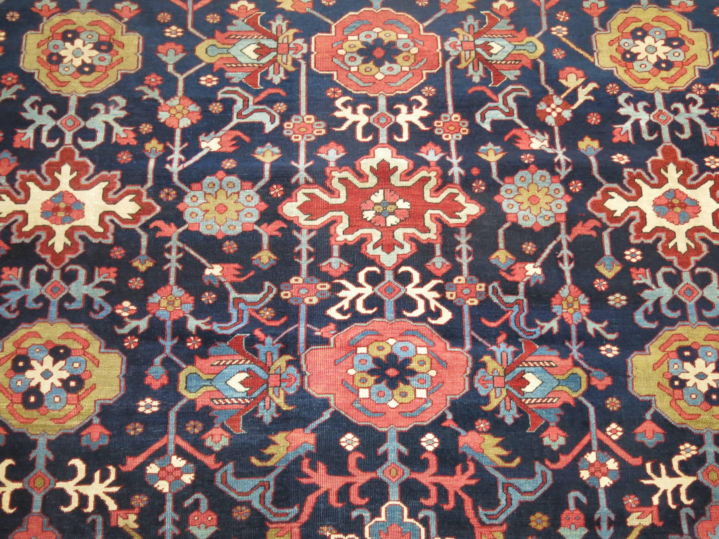 Persian Serapi Oversize Carpet For Sale 2
