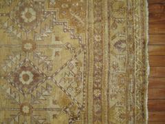 Zabihi Collection Straw Color  Antique Khotan Rug