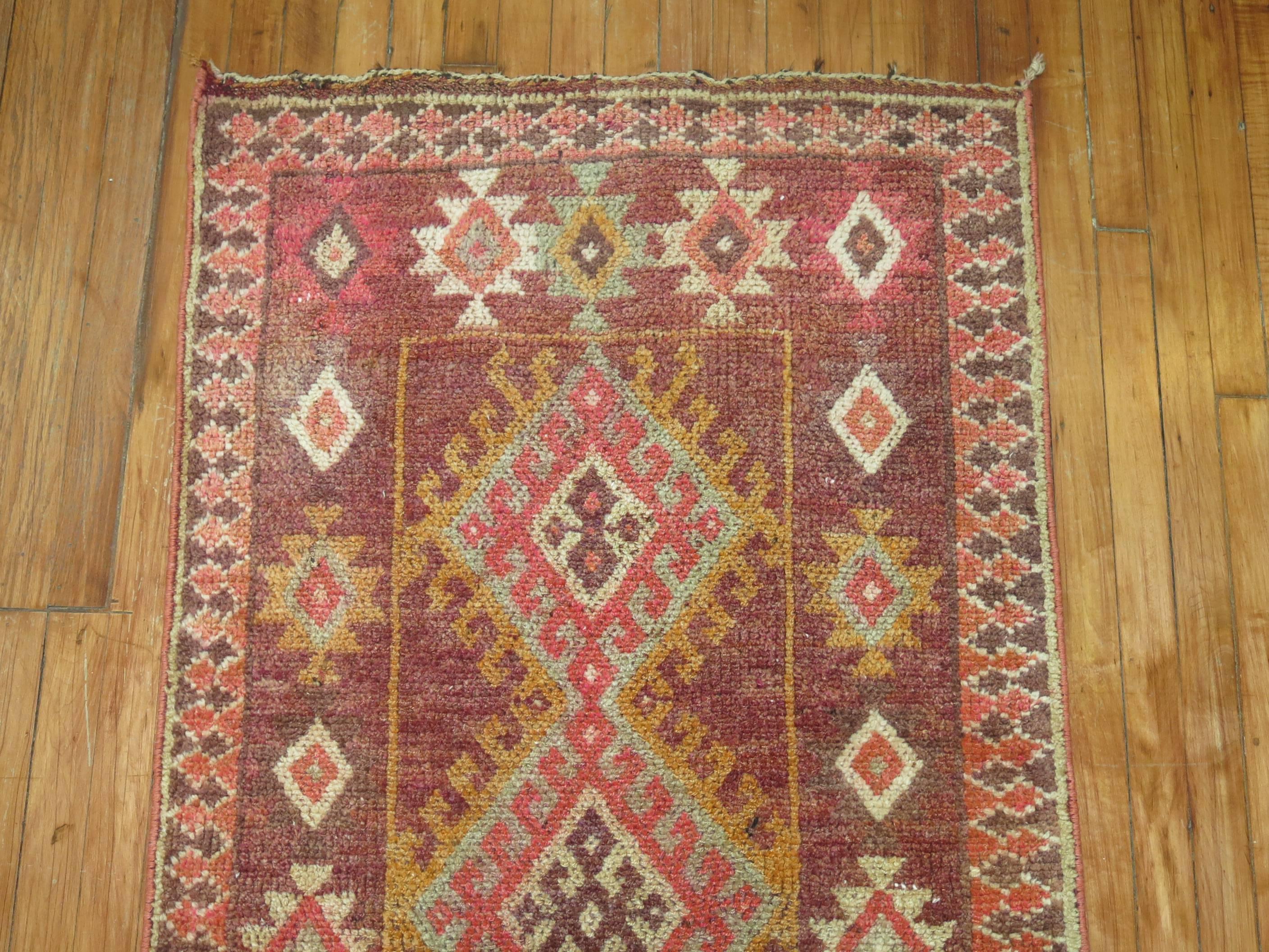 Turkish Vintage Anatolian Runner  For Sale