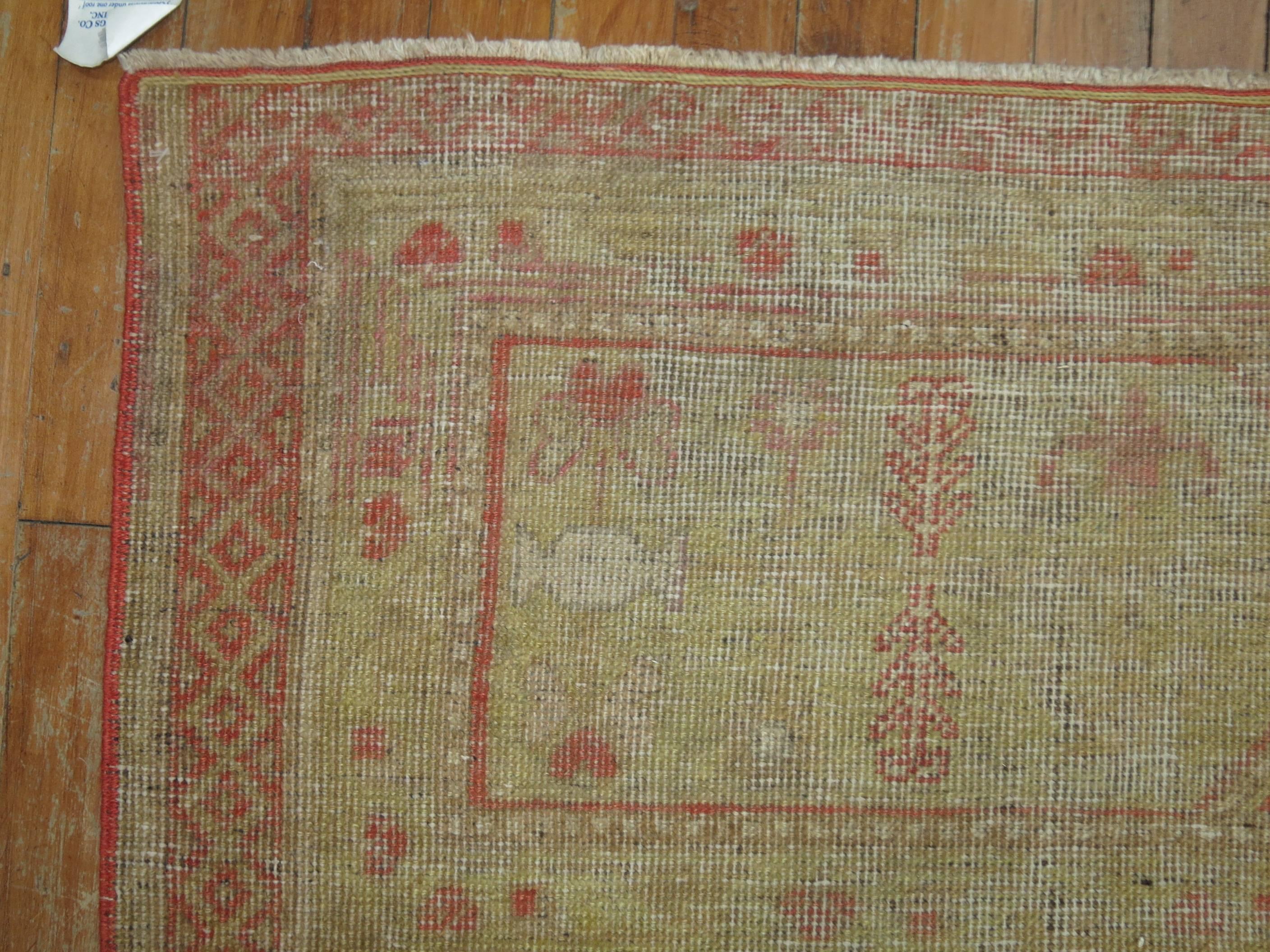 Antique Khotan Samarkand Runner 1