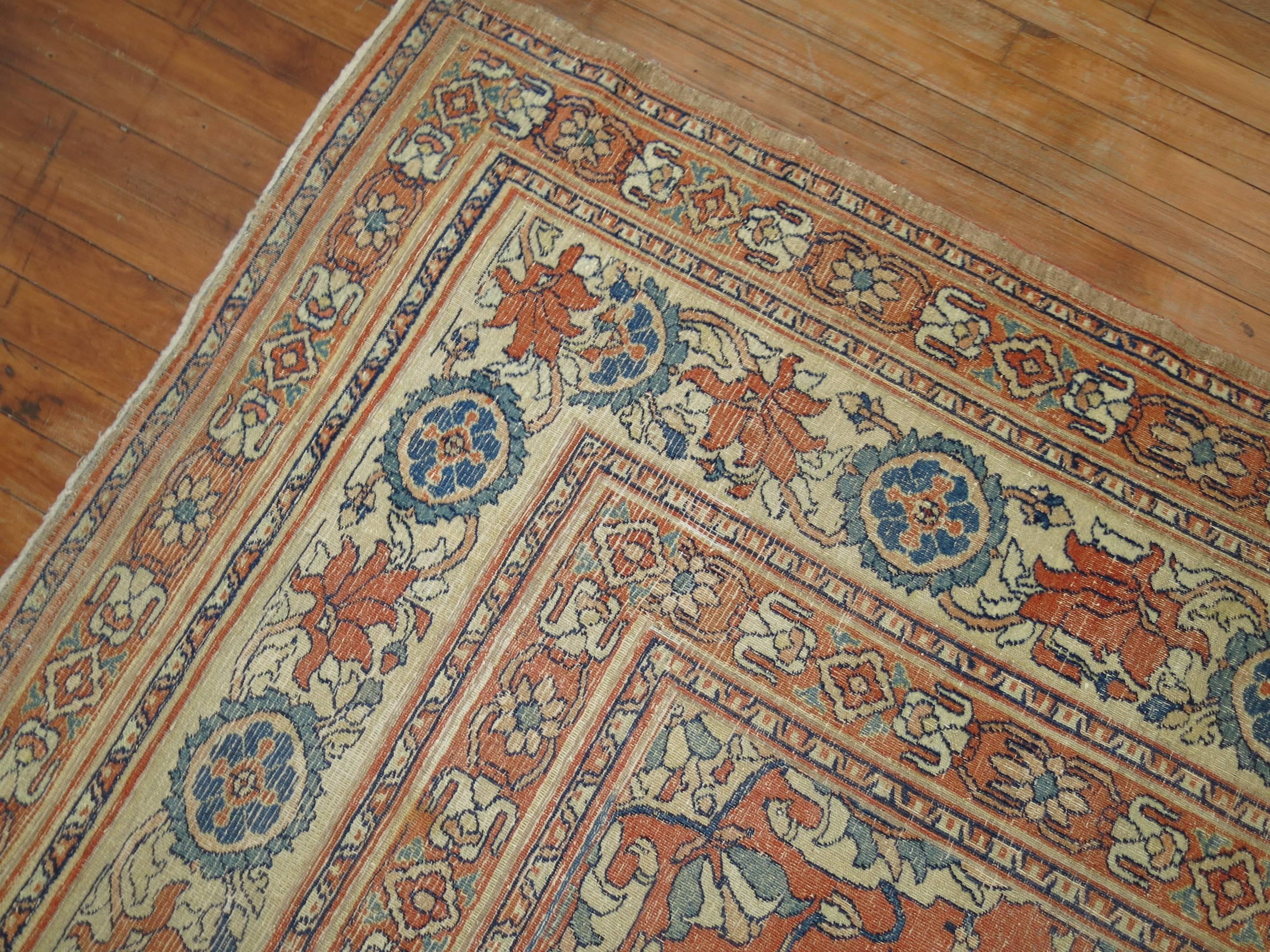 blue rug