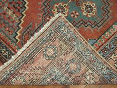 Zabihi Collection Antique Tribal Serapi Heriz Runner