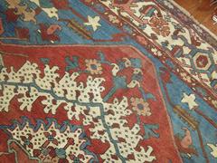 Antique Persian Serapi Bakshaish Rug
