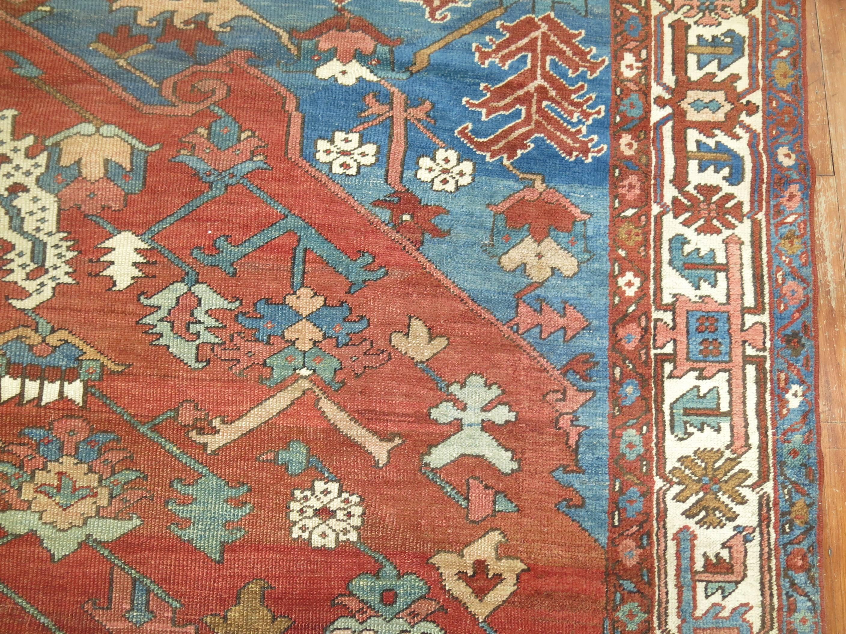 Antiker persischer Serapi Bakshaish-Teppich (Persisch) im Angebot