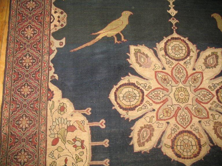 Astonishing long gallery size Karabagh rug.