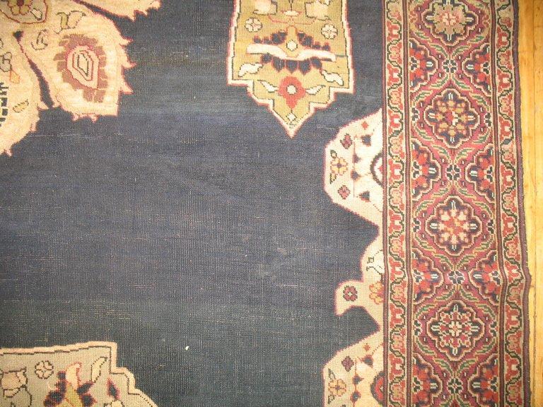 Pictorial Karabagh Rug In Good Condition For Sale In New York, NY