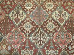 Zabihi Collection Antique Square Persian Bakhtiari Rug