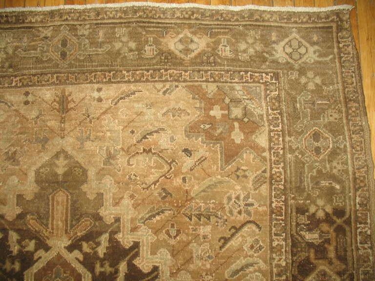 Vintage Persian Heriz Gallery Rug For Sale at 1stDibs