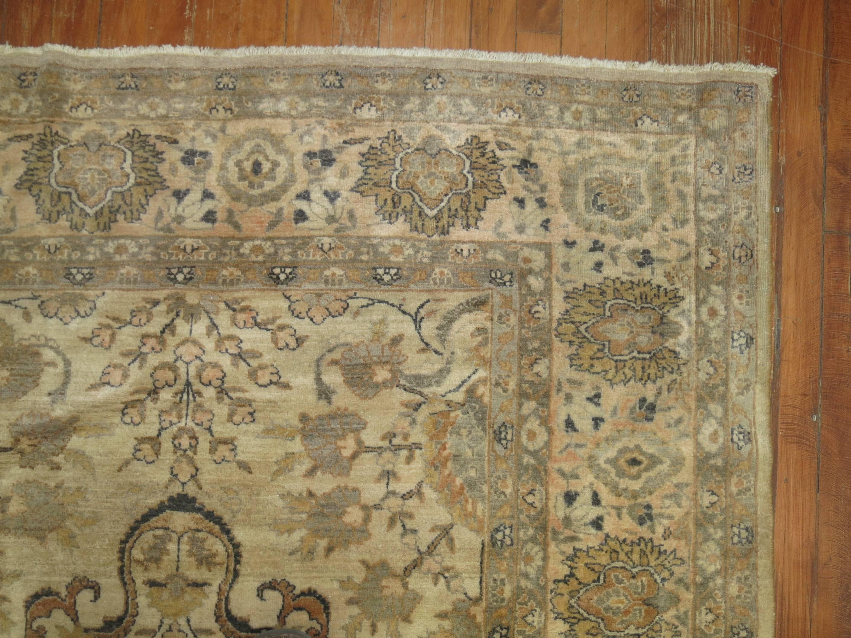 Antique Persian Ferehan Carpet In Good Condition In New York, NY