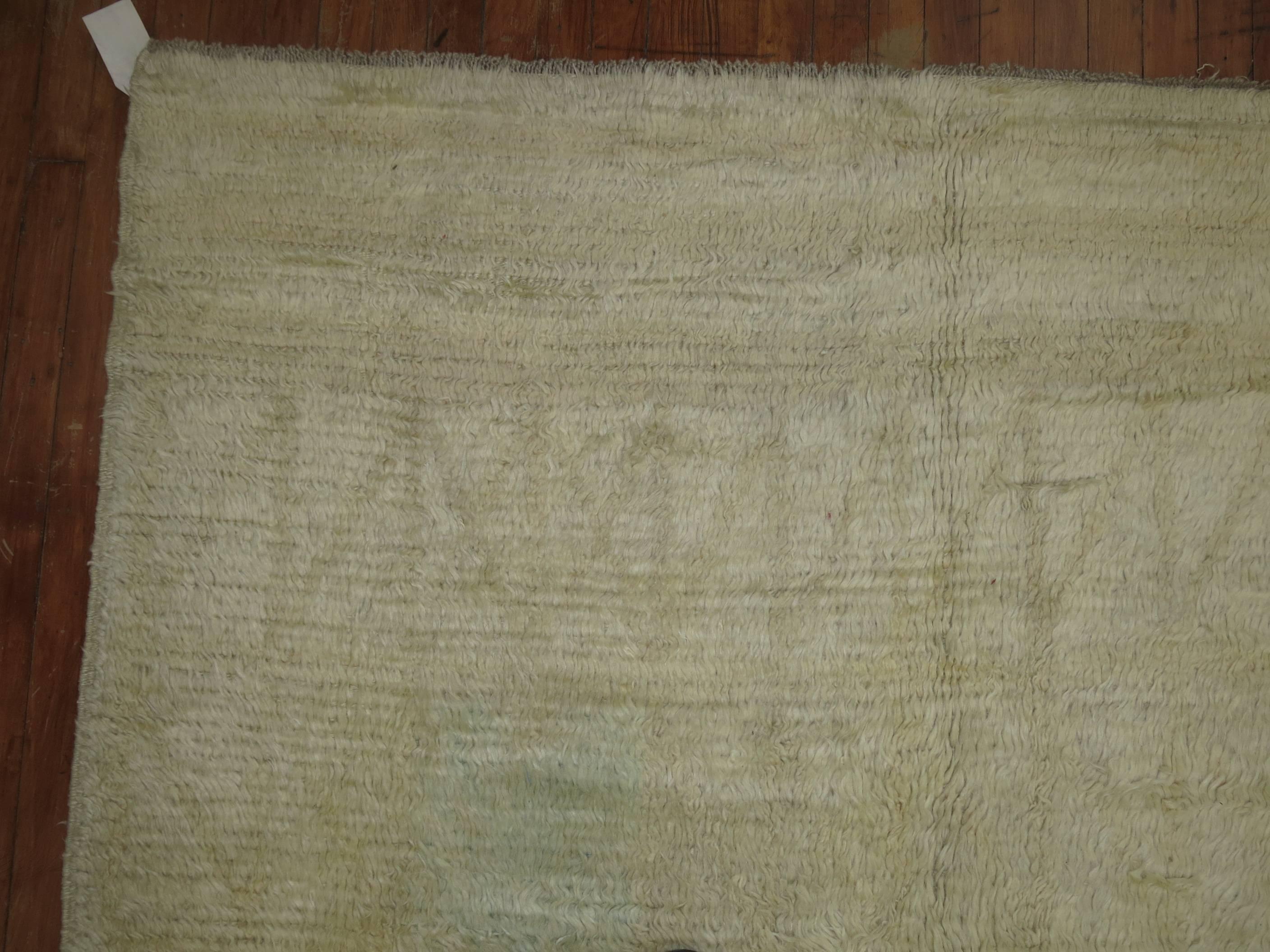 Wool Vintage Room Size Turkish Tulu Rug