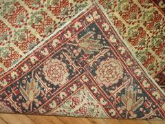 Zabihi Colección Tabriz Marfil Haji Jalili Alfombra Persa Fina