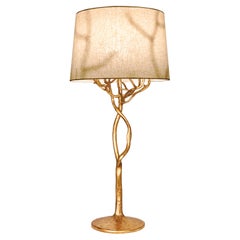 Organic 'Etna' Table Lamp in Antique Gold
