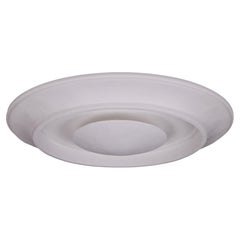 "Orbis" Hand-Sculpted Plaster Ceiling Light by Benediko — Organic Modern