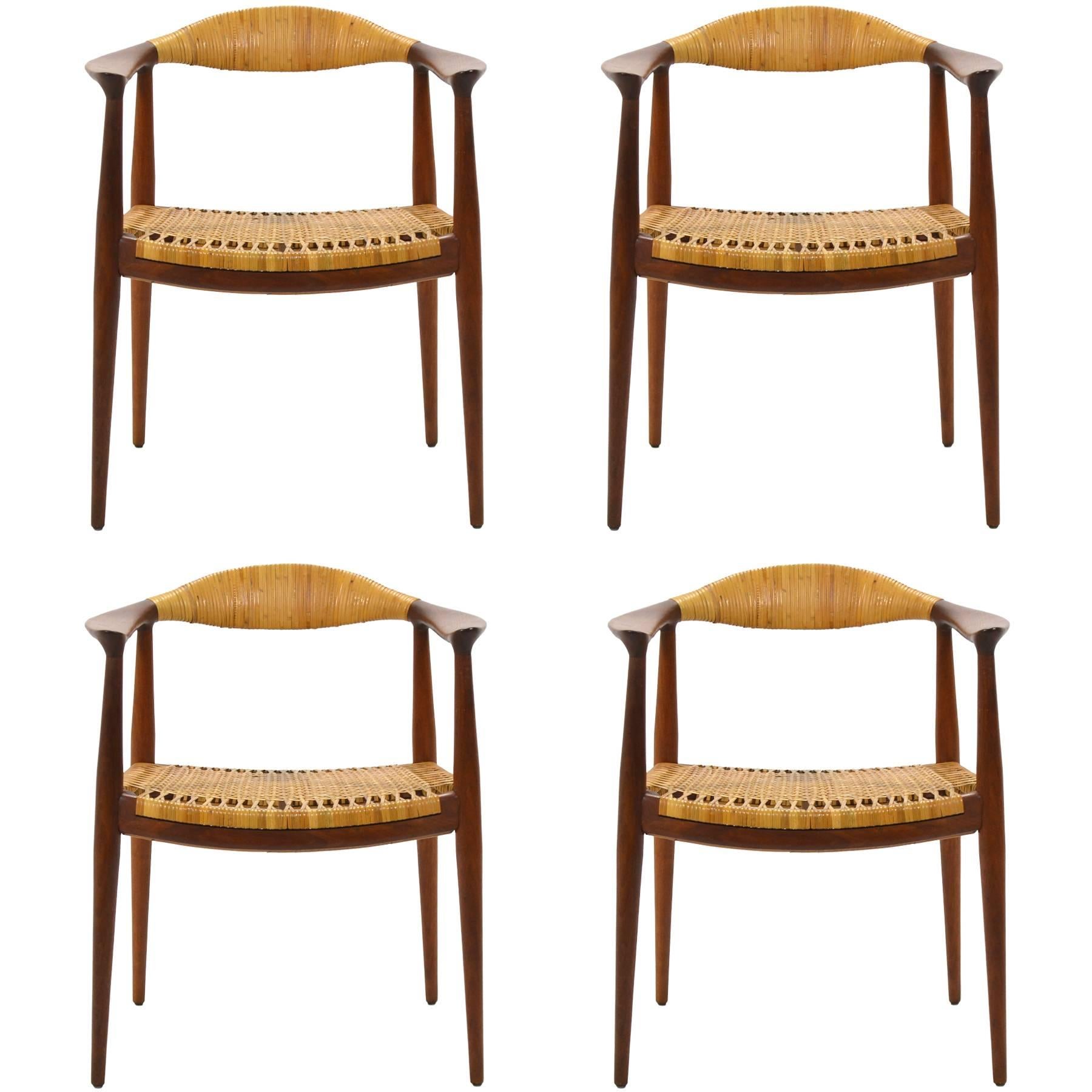 Set of Four Round or "The" Chairs