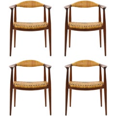 Set of Four Round or "The" Chairs