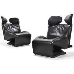 Fauteuils de salon Toshiyuki Kita Wink de Cassina