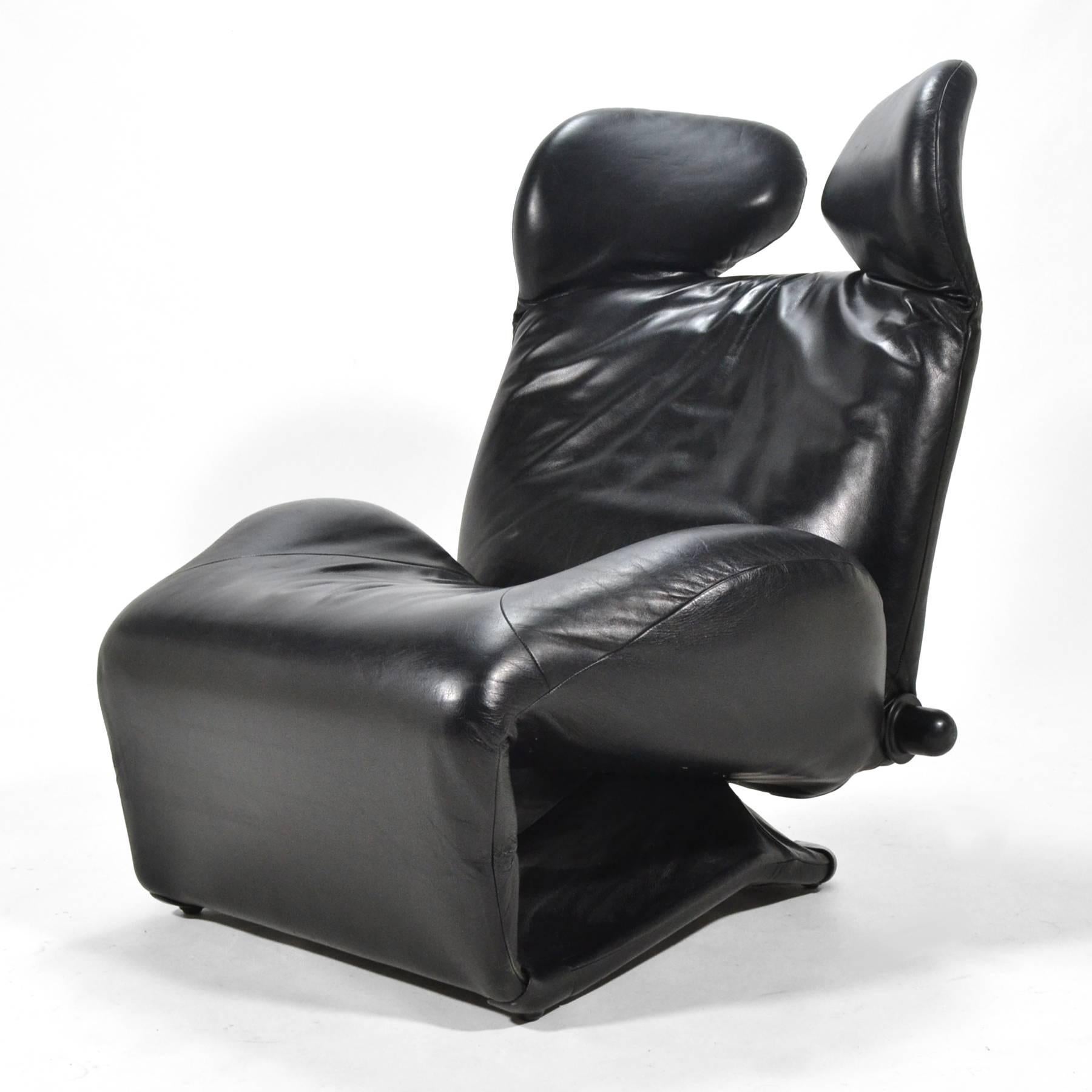 Italian Toshiyuki Kita Wink Lounge Chairs by Cassina