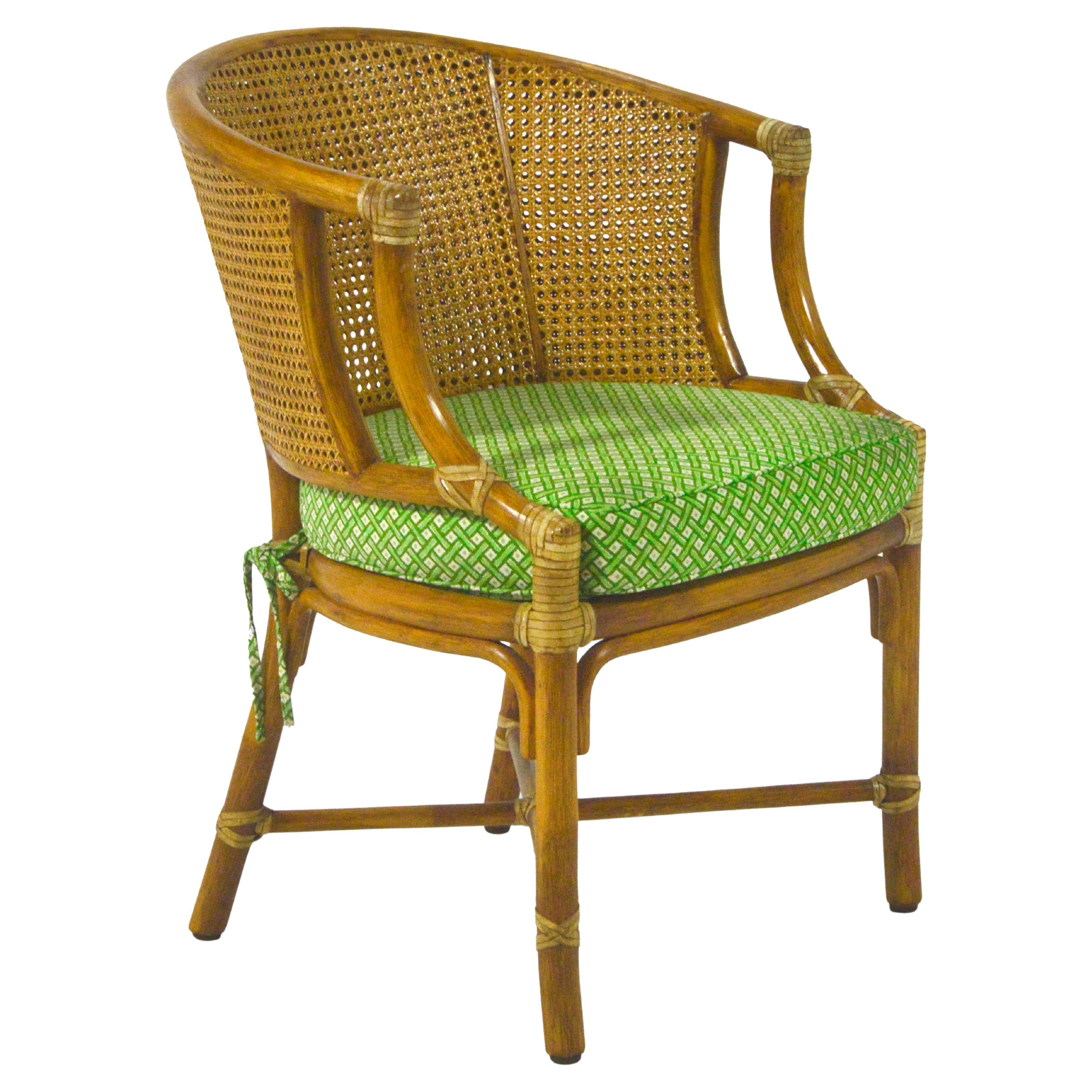 Elinor McGuire M-86 Rattan & Cane Chair For Sale 5