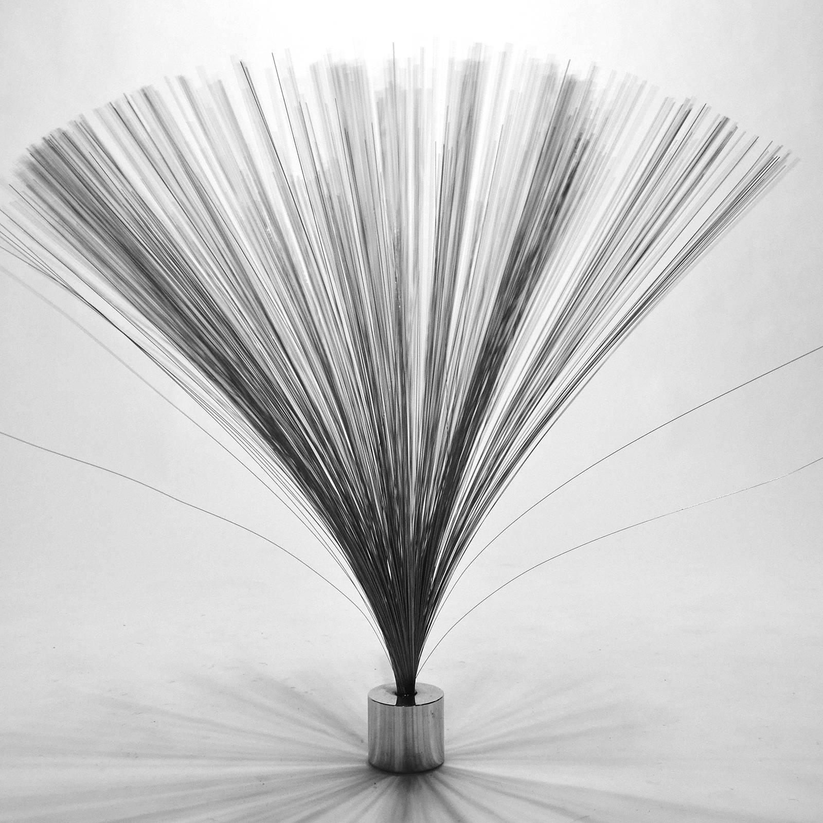 Mid-Century Modern Dave Grossman Wire Spray Sculpture in the Manner of Bertoia For Sale