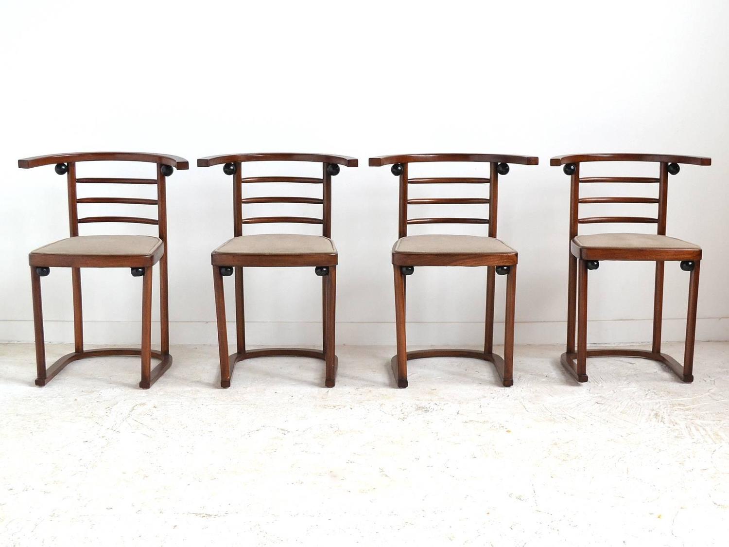 Joseph Hoffman Fledermaus Chairs by at 1stdibs