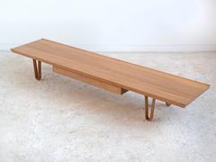 Edward Wormley Long John Bench/ Table by Dunbar