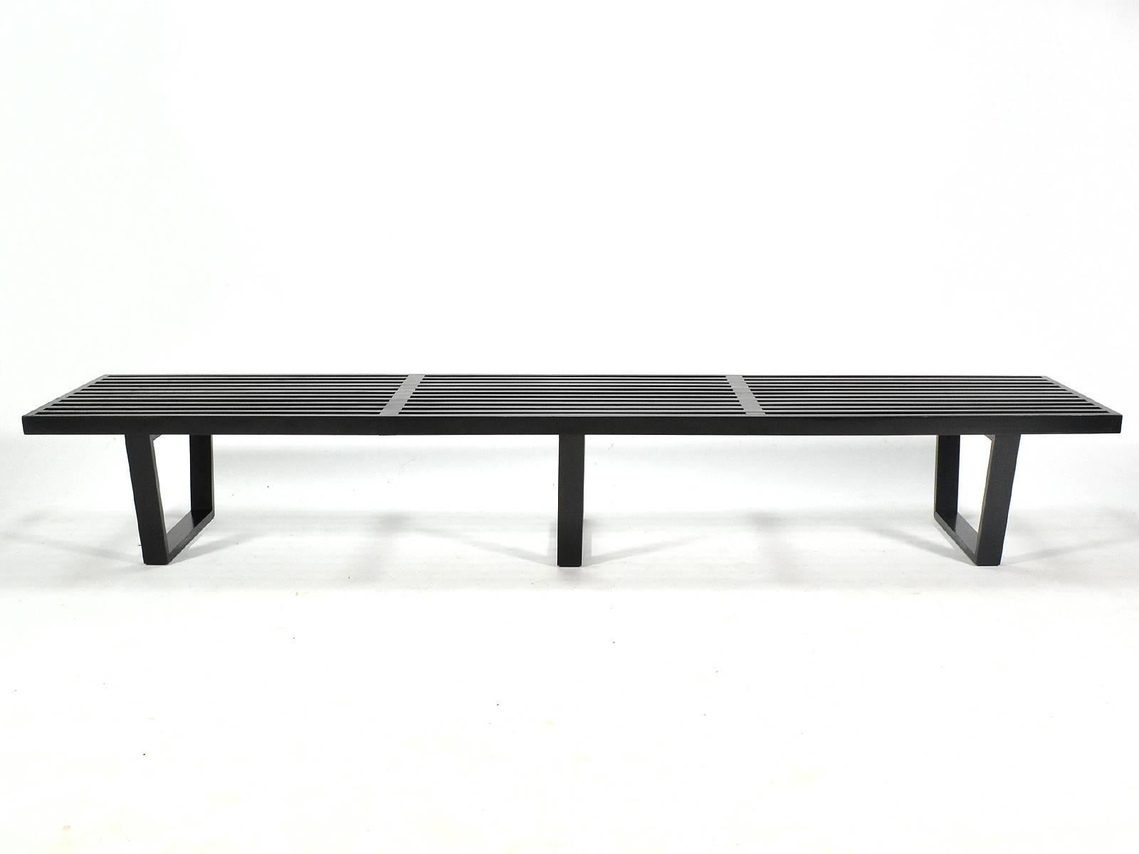 American George Nelson Slat Platform Bench
